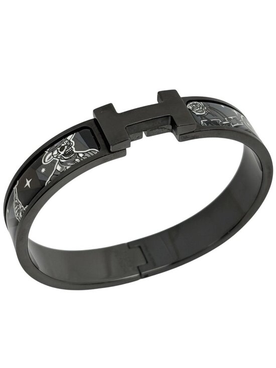Hermes | Jewelry | Hermes Clic Hh Enamel Bracelet Clac Bangle